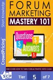 Forum Marketing Mastery 101 (eBook, ePUB)