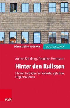 Hinter den Kulissen - kleiner Leitfaden für kollektiv geführte Organisationen (eBook, PDF) - Rohrberg, Andrea; Herrmann, Dorothea