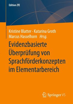 Evidenzbasierte Überprüfung von Sprachförderkonzepten im Elementarbereich