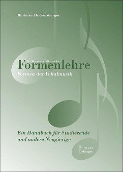 Formenlehre. Formen der Vokalmusik - Dobretsberger, Barbara