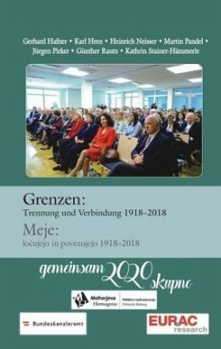 Cover Grenzen: Trennung und Verbindung 1918-2018