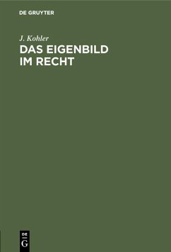 Cover Das Eigenbild im Recht (eBook, PDF)