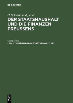 Cover Domänen- und Forstverwaltung (eBook, PDF)