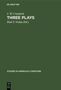 Three plays (eBook, PDF) - Crawford, J. W.