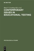 Contemporary issues in educational testing (eBook, PDF)