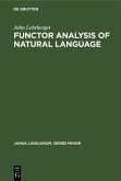 Functor Analysis of Natural Language (eBook, PDF)