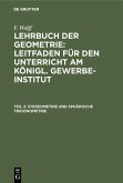 Stereometrie und sphärische Trigonometrie (eBook, PDF)