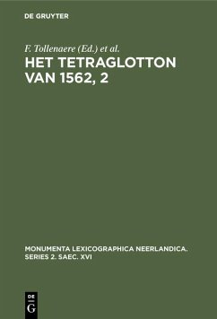 Cover Het Tetraglotton van 1562, 2 (eBook, PDF)