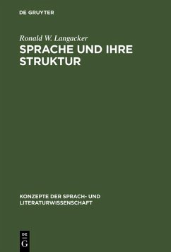 Sprache und ihre Struktur (eBook, PDF) - Langacker, Ronald W.