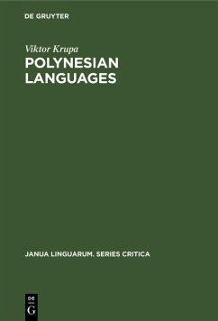Polynesian Languages (eBook, PDF) - Krupa, Viktor