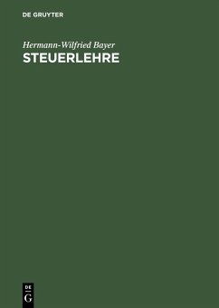 Steuerlehre (eBook, PDF) - Bayer, Hermann-Wilfried