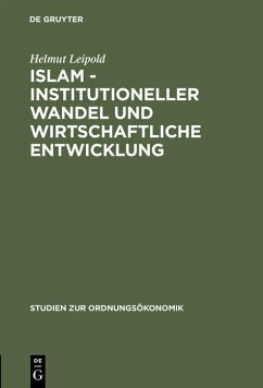 Cover Islam - Institutioneller Wandel und wirtschaftliche Entwicklung (eBook, PDF)
