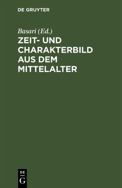 Cover Zeit- und Charakterbild aus dem Mittelalter (eBook, PDF)
