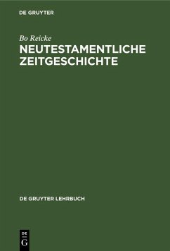 Cover Neutestamentliche Zeitgeschichte (eBook, PDF)