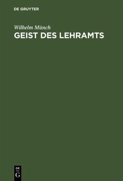Cover Geist des Lehramts (eBook, PDF)