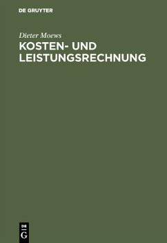 Kosten- und Leistungsrechnung (eBook, PDF) - Moews, Dieter