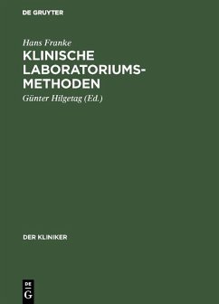 Klinische Laboratoriumsmethoden (eBook, PDF) - Franke, Hans