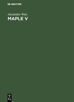Maple V (eBook, PDF) - Walz, Alexander