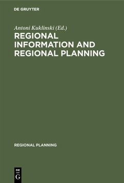 Cover Regional information and regional planning (eBook, PDF)