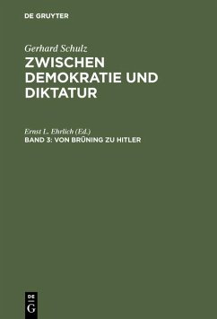 Von Brüning zu Hitler (eBook, PDF) - Schulz, Gerhard