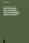 Entstehung und Wandel der modernen Gesellschaft (eBook, PDF)