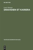 Dravidien et Kariera (eBook, PDF)