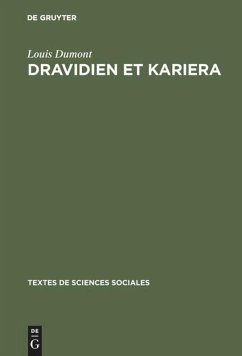 Dravidien et Kariera (eBook, PDF) - Dumont, Louis