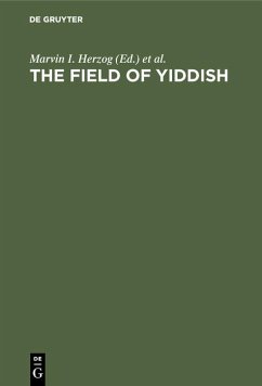 Cover The field of yiddish (eBook, PDF)