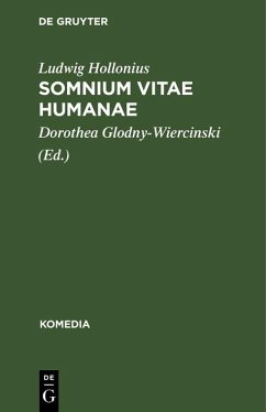Somnium Vitae Humanae (eBook, PDF) - Hollonius, Ludwig