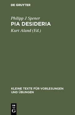 Cover Pia Desideria (eBook, PDF)