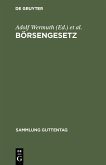 Börsengesetz (eBook, PDF)