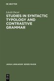 Studies in Syntactic Typology and Contrastive Grammar (eBook, PDF)
