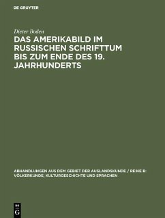 Cover Das Amerikabild im russischen Schrifttum bis zum Ende des 19. Jahrhunderts (eBook, PDF)