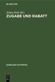 Zugabe und Rabatt (eBook, PDF)