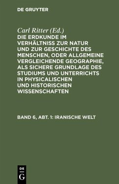 Cover Iranische Welt (eBook, PDF)
