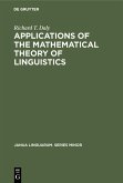Applications of the Mathematical Theory of Linguistics (eBook, PDF)