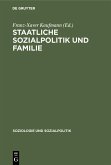Staatliche Sozialpolitik und Familie (eBook, PDF)
