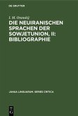 Die neuiranischen Sprachen der Sowjetunion, II: Bibliographie (eBook, PDF)