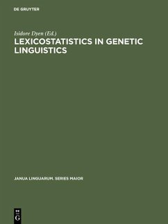 Lexicostatistics in Genetic Linguistics (eBook, PDF)