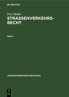 Cover Straßenverkehrsrecht (eBook, PDF)