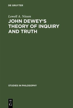 John Dewey's theory of inquiry and truth (eBook, PDF) - Nissen, Lowell A.
