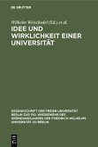 Idee und Wirklichkeit einer Universität (eBook, PDF)