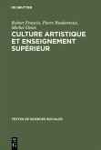 Culture artistique et enseignement supérieur (eBook, PDF)