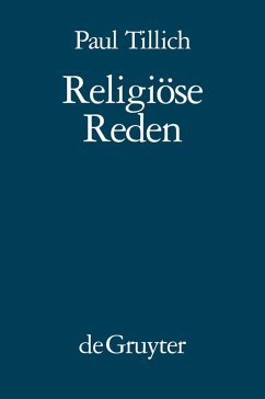 Religiöse Reden (eBook, PDF) - Tillich, Paul