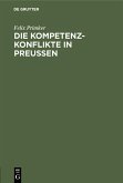 Die Kompetenz-Konflikte in Preußen (eBook, PDF)