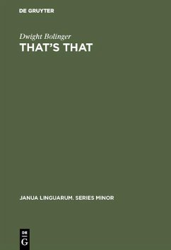 Cover That's That (eBook, PDF)