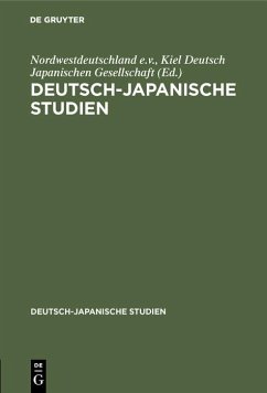Deutsch-japanische Studien (eBook, PDF)