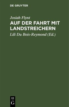 Auf der Fahrt mit Landstreichern (eBook, PDF) - Flynt, Josiah
