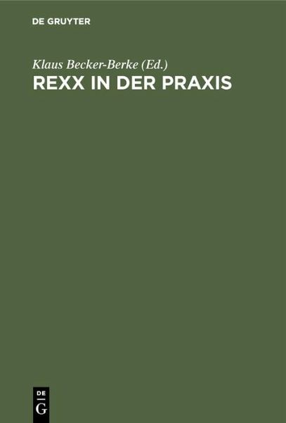 REXX in der Praxis (eBook, PDF)