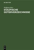 Staufische Güterverzeichnisse (eBook, PDF)